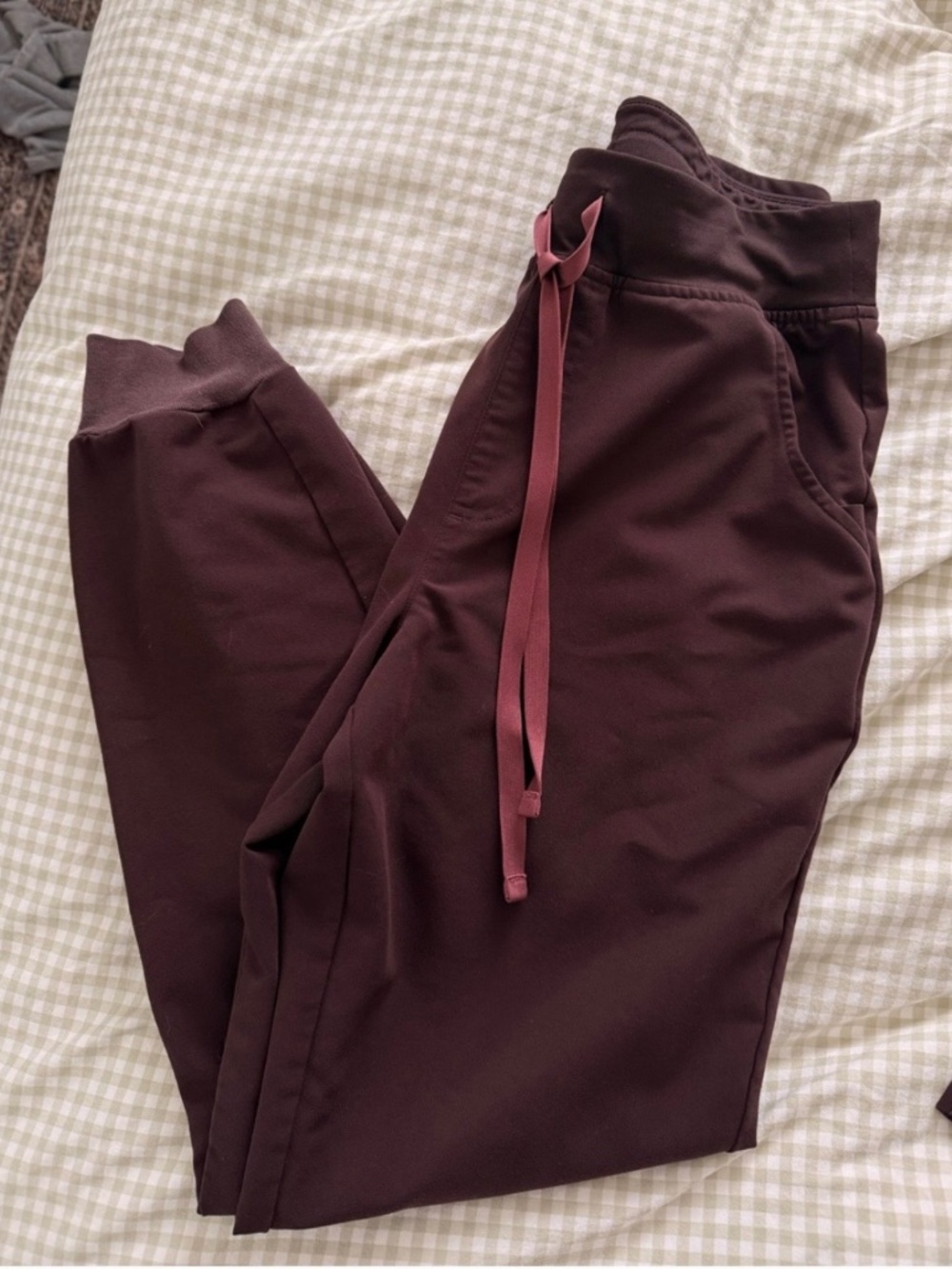 FIGS Espresso High Waisted Zamora Joggers Small